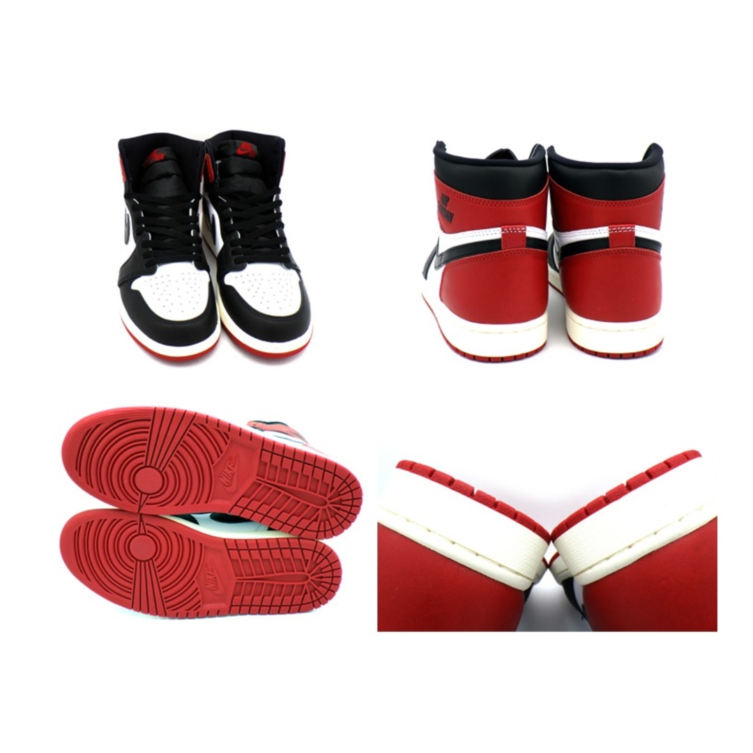 NIKE - ナイキ NIKE 【 AIR JORDAN 1 RETRO HIGH OG BLACK TOE NIKE - ナイキ NIKE 【 AIR JORDAN 1 RETRO HIGH OG BLACK TOE