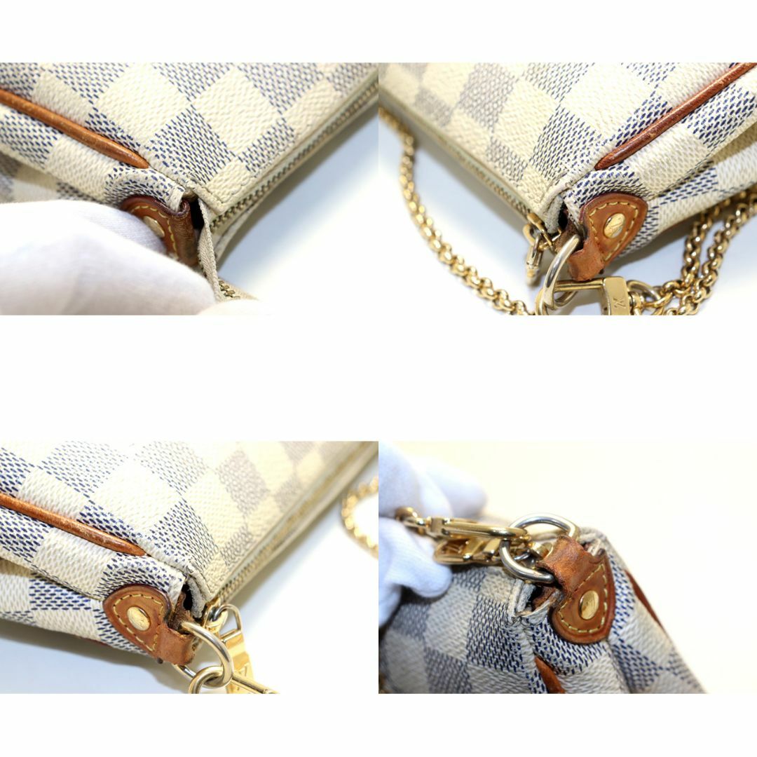 LOUIS VUITTON - ヴィトン ダミエアズール エヴァ ショルダー LOUIS VUITTON - ヴィトン ダミエアズール エヴァ ショルダー