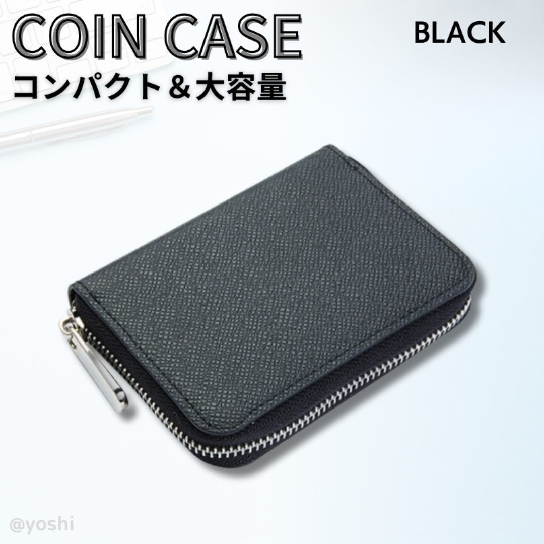 小銭入れ メンズ コインケース レディース ミニ財布 ブラック 小銭入れ メンズ コインケース レディース ミニ財布 ブラック