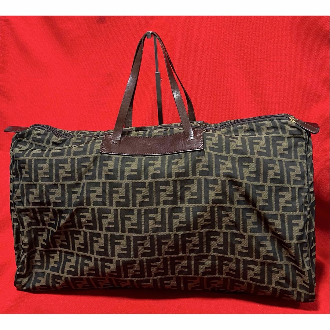 FENDI - 極美品 FENDI フェンディ ズッカ FF ボストン バッグ 本 FENDI - 極美品 FENDI フェンディ ズッカ FF ボストン バッグ 本