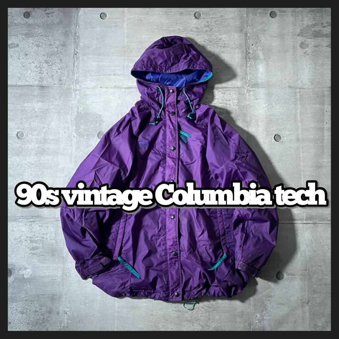 Columbia - y2k 90s vintage Columbia ナイロンジャケット Columbia - y2k 90s vintage Columbia ナイロンジャケット