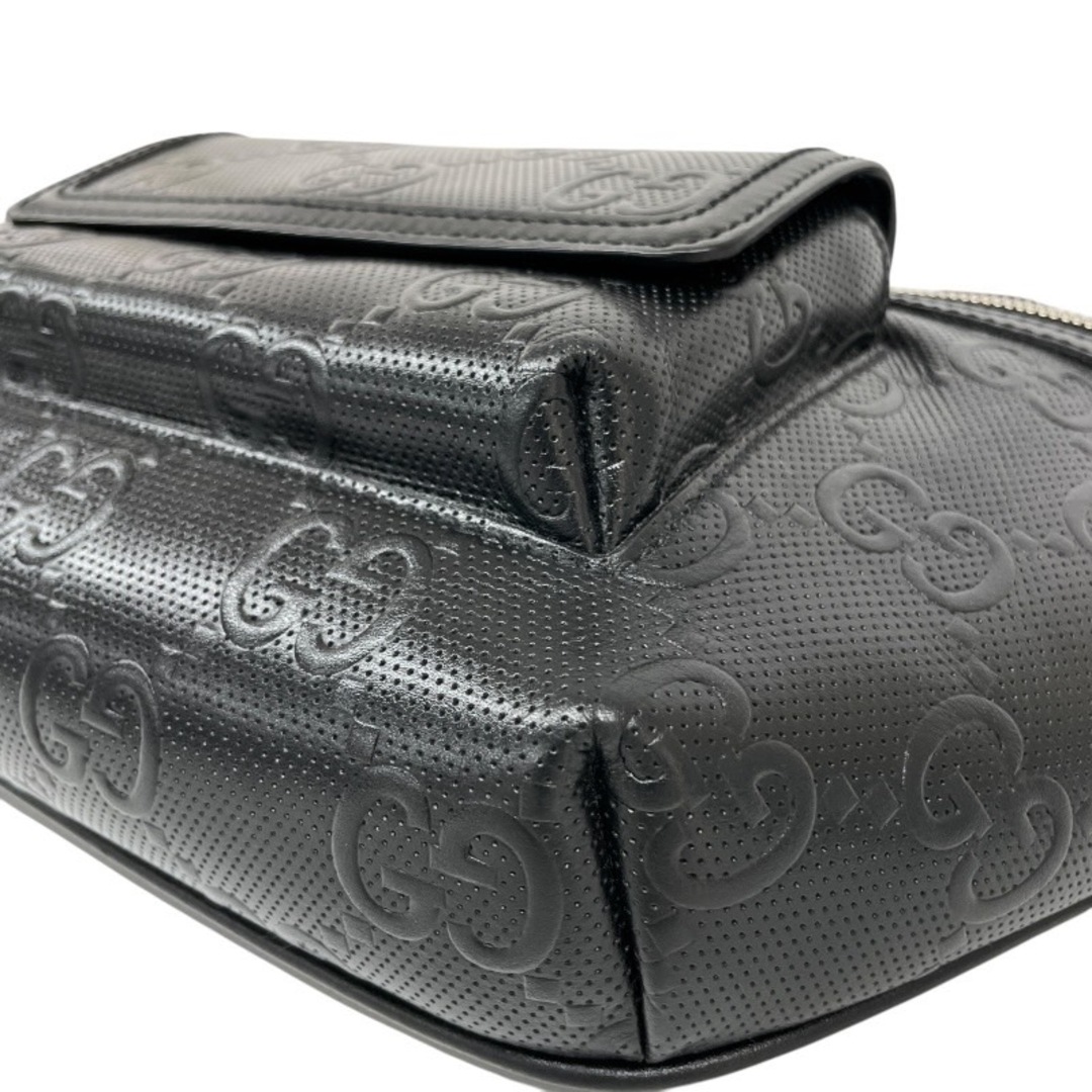 GUCCI - 【GUCCI】グッチ GGエンボス ベルトバッグ 645093 GUCCI - 【GUCCI】グッチ GGエンボス ベルトバッグ 645093