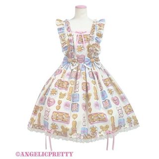 Angelic Pretty - Lyrical Bunny Parlorジャンパースカート Angelic Pretty - Lyrical Bunny Parlorジャンパースカート