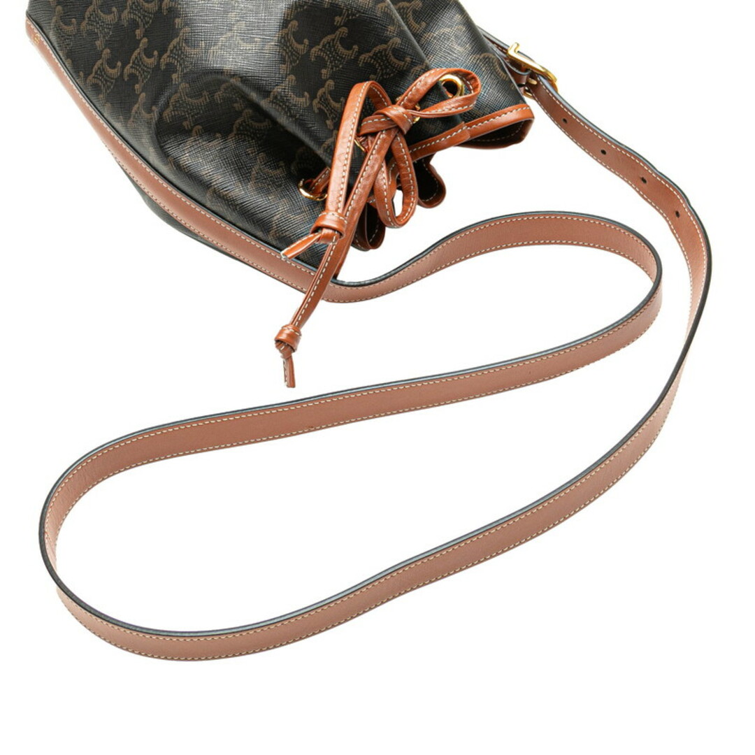 CELINE - セリーヌ トリオンフ スモール ドローストリング 斜め CELINE - セリーヌ トリオンフ スモール ドローストリング 斜め