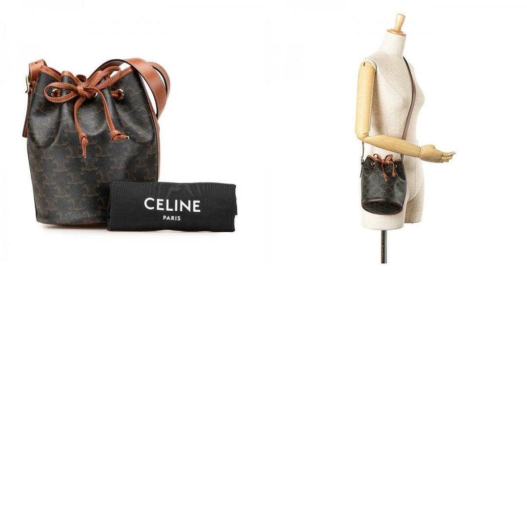 CELINE - セリーヌ トリオンフ スモール ドローストリング 斜め CELINE - セリーヌ トリオンフ スモール ドローストリング 斜め