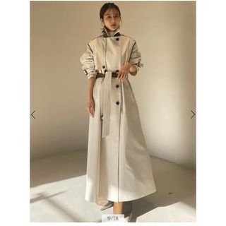 LOUIS VUITTON - LOUIS VUITTON ベルト付き モノグラム トレンチ LOUIS VUITTON - LOUIS VUITTON ベルト付き モノグラム トレンチ