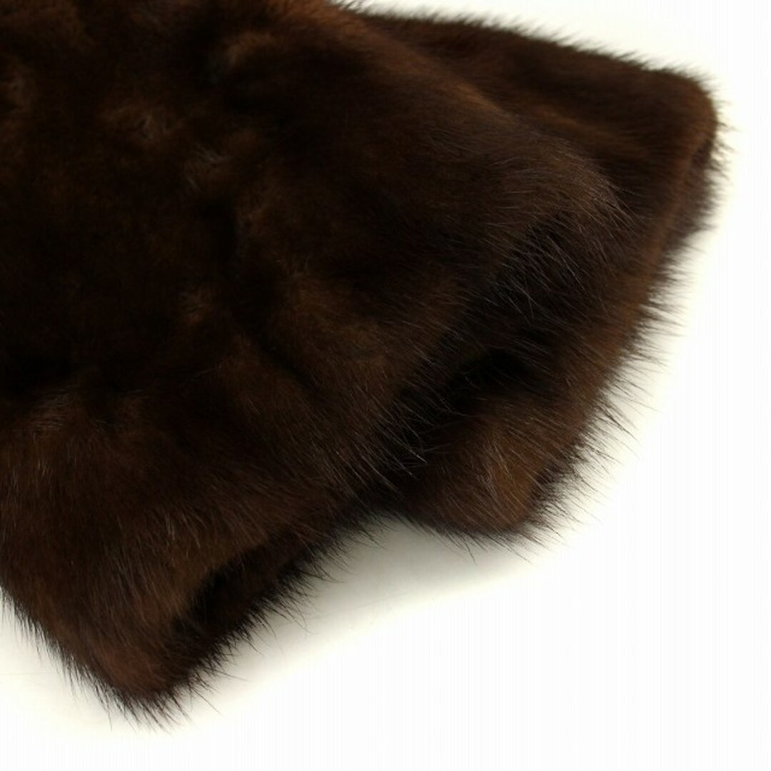 サガミンク LAPP FUR ミンクファーコート ショート 11号 茶 □MT サガミンク LAPP FUR ミンクファーコート ショート 11号 茶 □MT