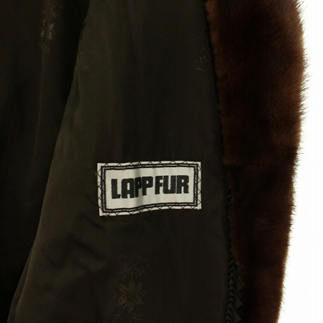 サガミンク LAPP FUR ミンクファーコート ショート 11号 茶 □MT サガミンク LAPP FUR ミンクファーコート ショート 11号 茶 □MT