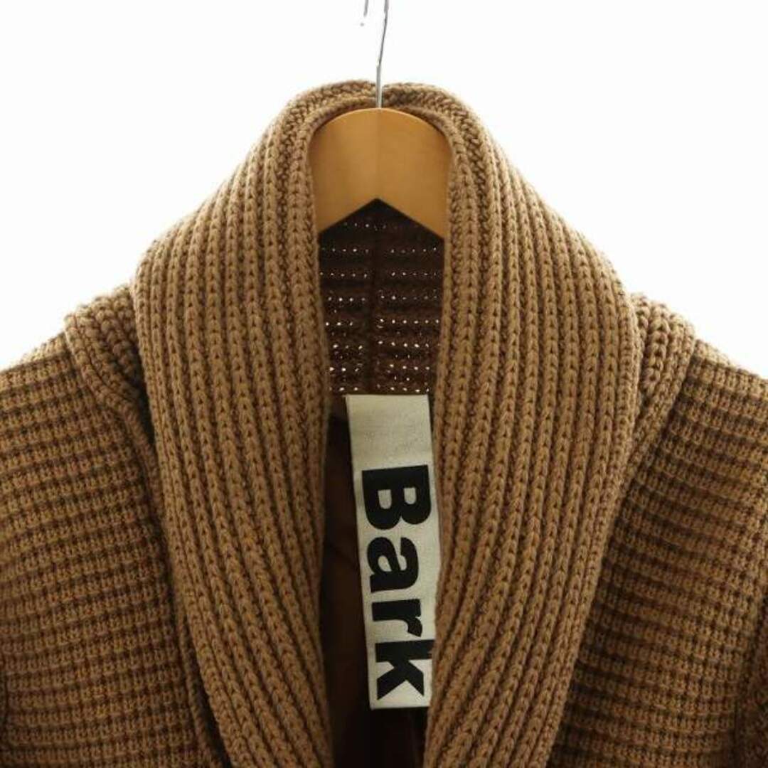 BARK - バーク ニットダッフルコート ロング丈 フード ウール BARK - バーク ニットダッフルコート ロング丈 フード ウール