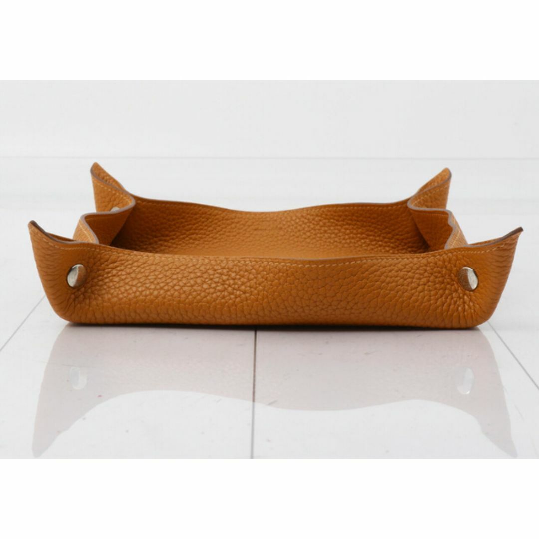 HERMES - 新品 エルメス トレー 小物入れ LEATHER Hモチーフ HERMES - 新品 エルメス トレー 小物入れ LEATHER Hモチーフ