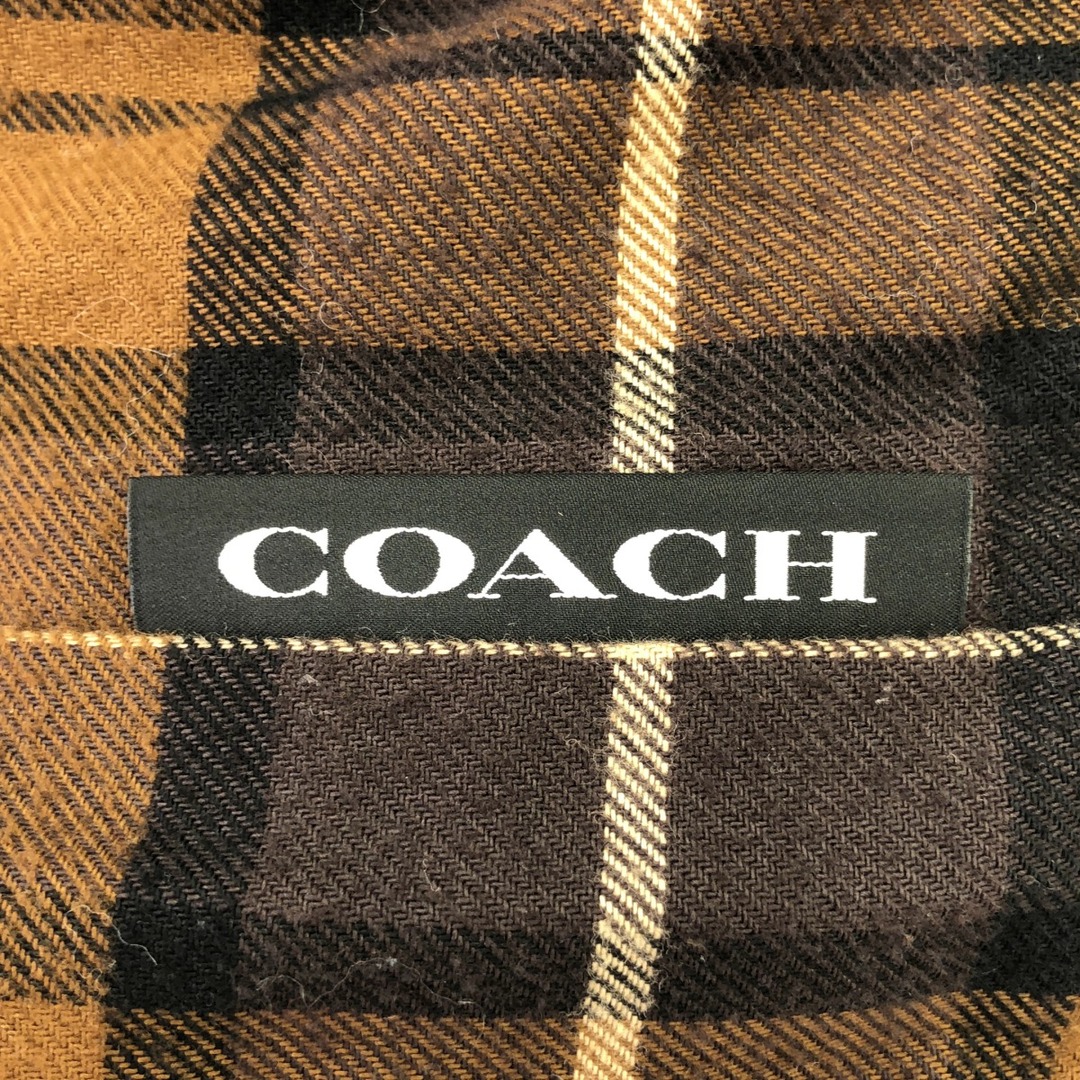 COACH - COACH コーチ 24AW リバーシブルフランネルチェック COACH - COACH コーチ 24AW リバーシブルフランネルチェック