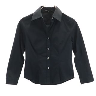 Theory - theory セオリー シルク混 シャツ size4/黒 Theory - theory セオリー シルク混 シャツ size4/黒