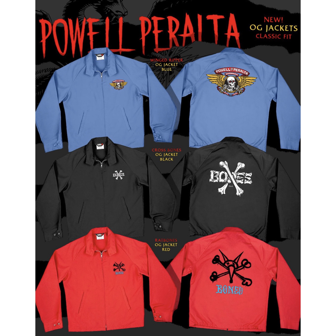 POWELL - POWELL PERALTA JACKET パウエル・ペラルタ ジャケット POWELL - POWELL PERALTA JACKET パウエル・ペラルタ ジャケット