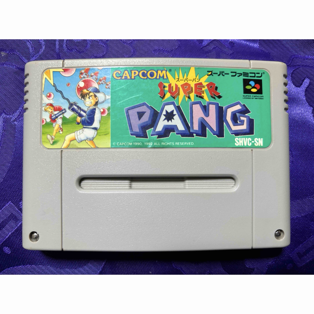 スーパーファミコン - SFCスーパーファミコンソフト SUPER PANG スーパーファミコン - SFCスーパーファミコンソフト SUPER PANG