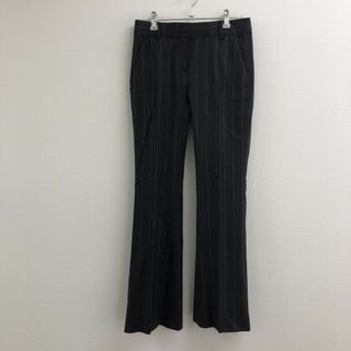 セオリー(Theory)の【theory】セオリー　パンツ　ボトムス　黒系　ブラック　ストライプ　サイズXO　レディース(その他)