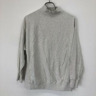 エニィファム(anyFAM)の【anyFAM】エニィファム  トップス　長袖　灰色系　グレー系　フリーサイズ　ハイネック　無地　シンプル(その他)