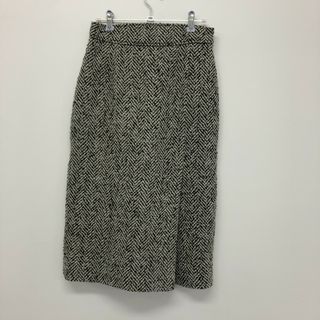 【UNITED ARROWS GREEN LABEL RELAXING】ユナイテッドアローズグリーンレーベルリラクシング	白・黒系　38　スカート　無地　シンプル(その他)