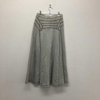 【HIROKO BIS】ヒロコ ビス　シルバー　13AB　ロングスカート　マーメイド　無地　シンプル(ロングスカート)