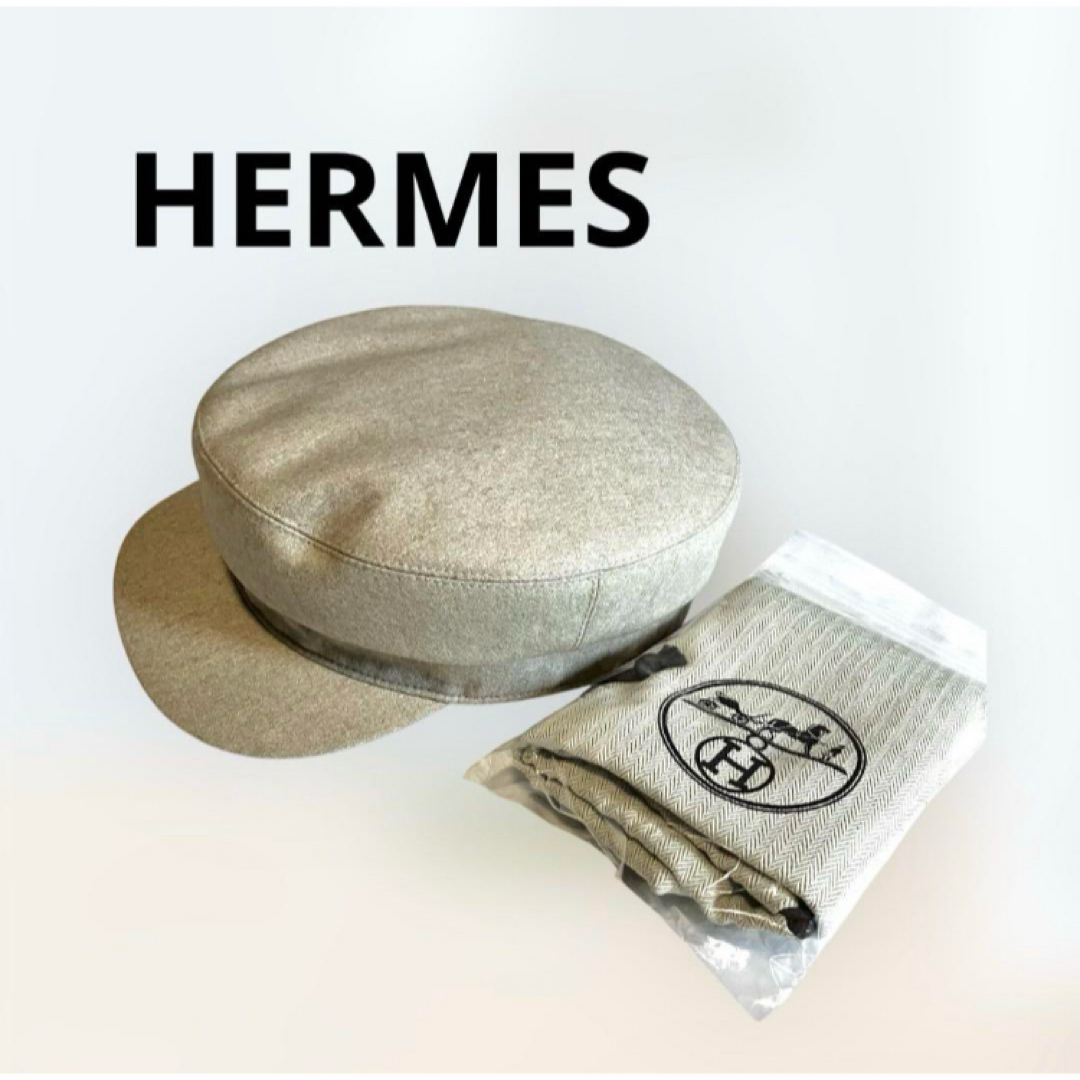 HERMES - 未使用タグ付❤︎HERMES ドーヴィル キャスケット HERMES - 未使用タグ付❤︎HERMES ドーヴィル キャスケット