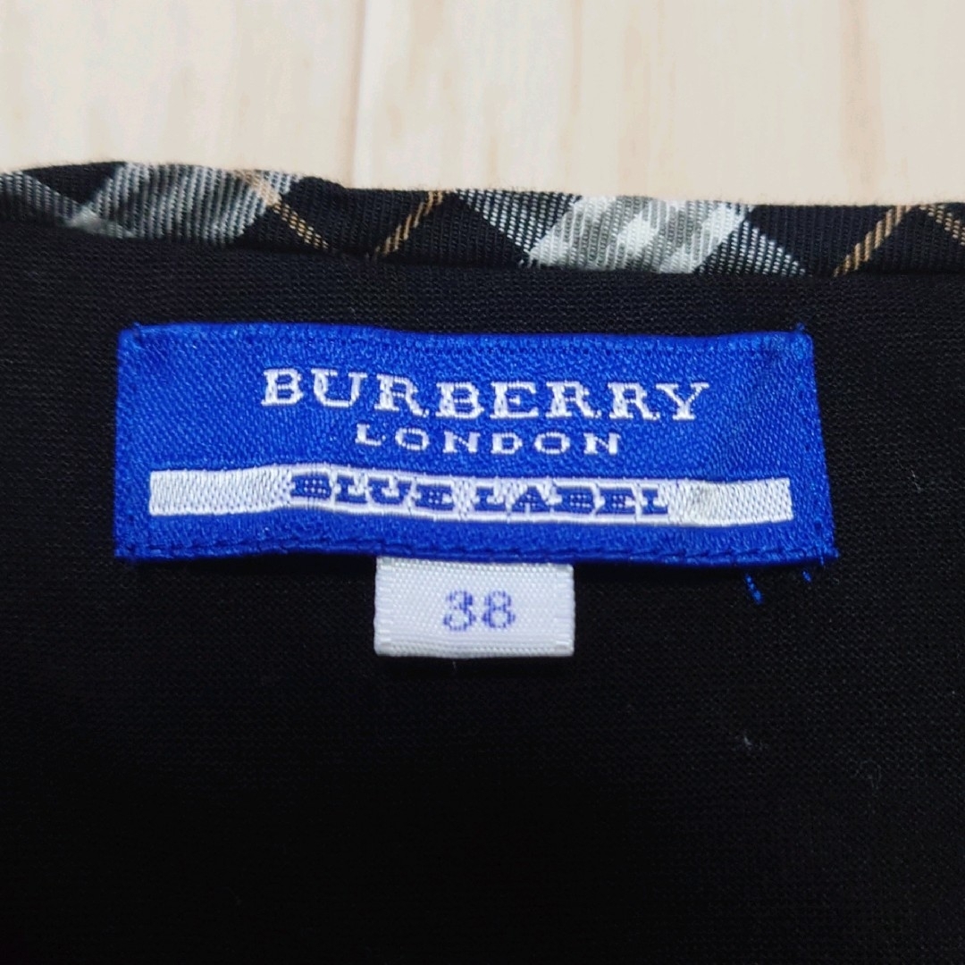 BURBERRY BLUE LABEL - バーバリーブルーレーベル フリル BURBERRY BLUE LABEL - バーバリーブルーレーベル フリル