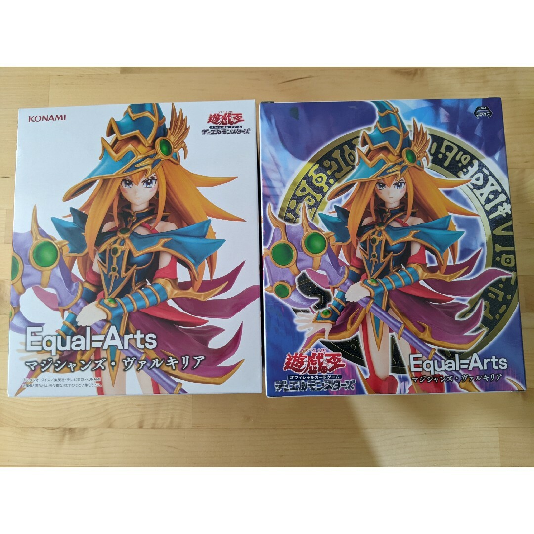 遊戯王 Equal Arts マジシャンズ・ヴァルキリア フィギュア2体 遊戯王 Equal Arts マジシャンズ・ヴァルキリア フィギュア2体