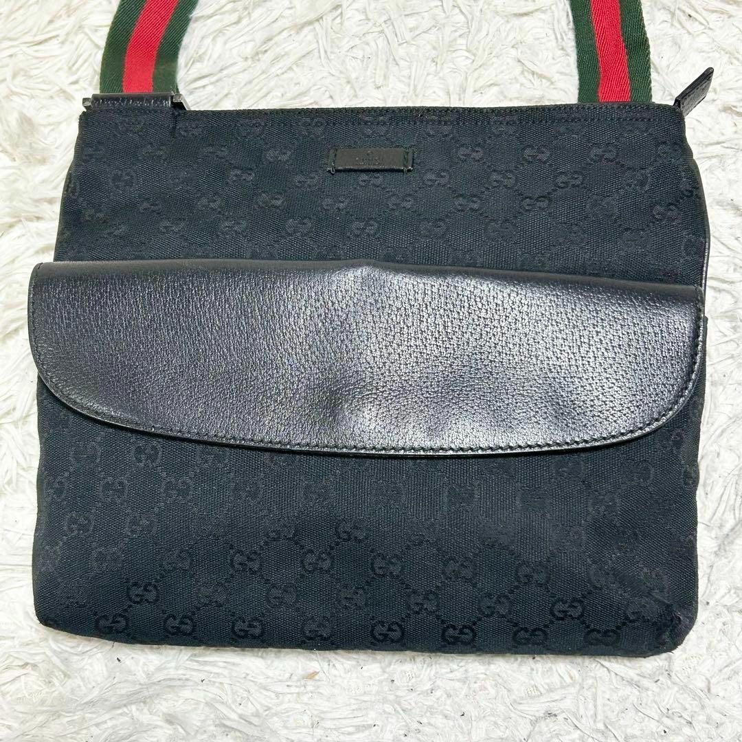 GUCCI - 美品 グッチ ショルダーバッグ シェリーライン GG柄 GUCCI - 美品 グッチ ショルダーバッグ シェリーライン GG柄