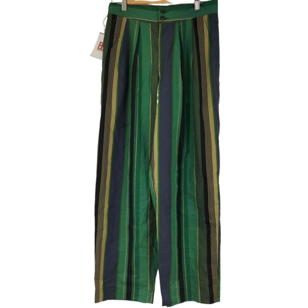 KENZO - KENZO(ケンゾー) ストライプ2タックスラックスパンツ KENZO - KENZO(ケンゾー) ストライプ2タックスラックスパンツ