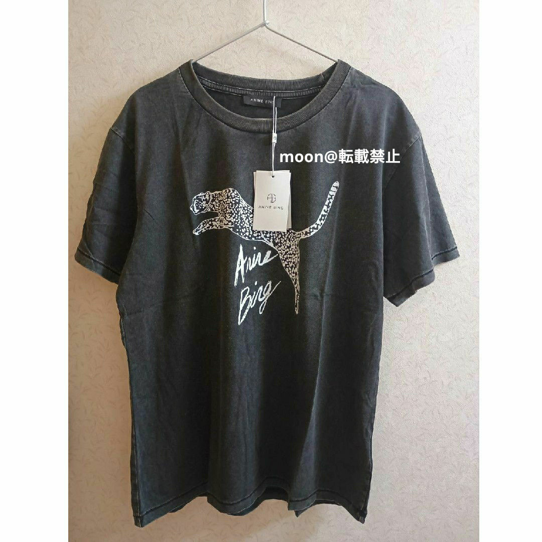 新品】ANINE BING アニービン レオパード Tシャツ Mの通販 by 新品】ANINE BING アニービン レオパード Tシャツ Mの通販 by