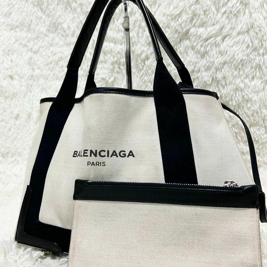 BALENCIAGA - バレンシアガ カバス スモール ポーチ トート BALENCIAGA - バレンシアガ カバス スモール ポーチ トート