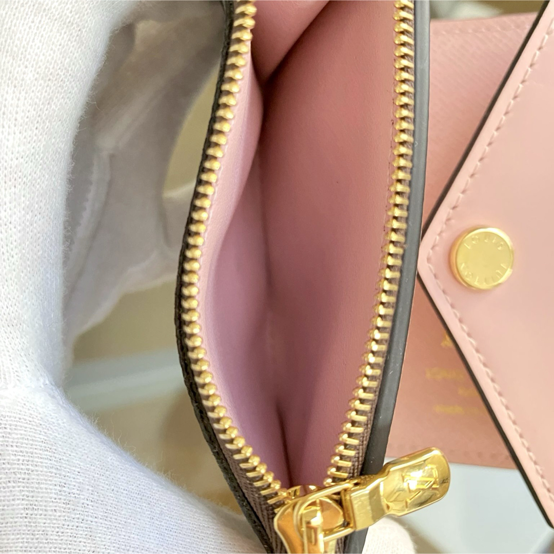 LOUIS VUITTON - 【新品・未使用】ポルトフォイユ・ゾエ ピンク LOUIS VUITTON - 【新品・未使用】ポルトフォイユ・ゾエ ピンク