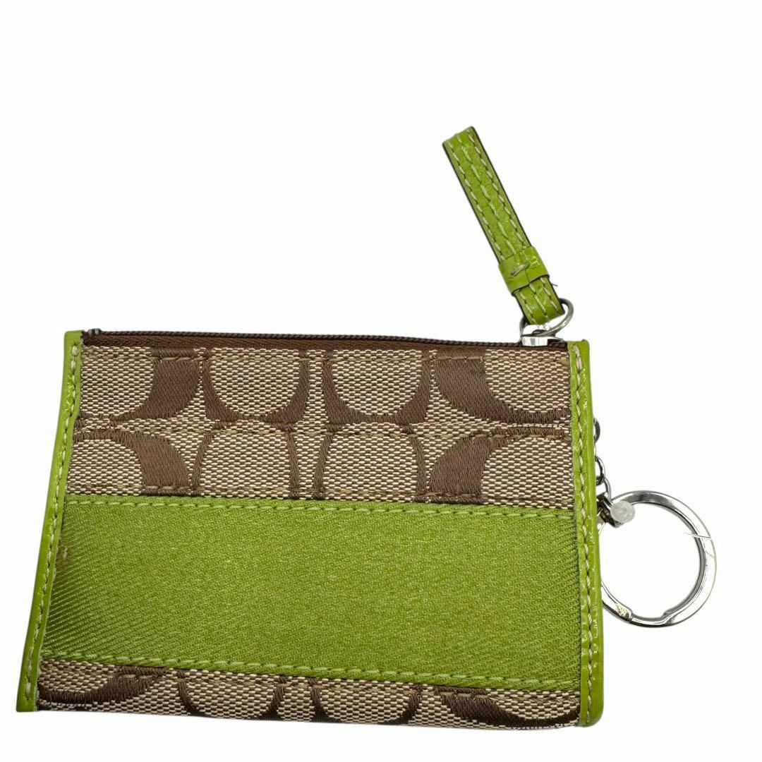 COACH - AN8【極美品】 コーチ COACH コインケース シグネチャー COACH - AN8【極美品】 コーチ COACH コインケース シグネチャー
