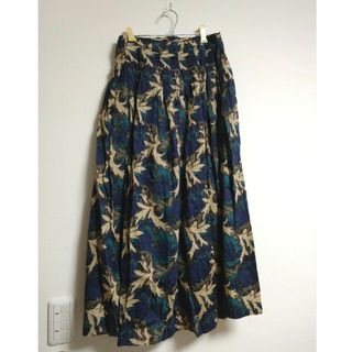 BURBERRY - BURBERRY ロング・マキシ丈スカート 36(XS位) 【古着 BURBERRY - BURBERRY ロング・マキシ丈スカート 36(XS位) 【古着