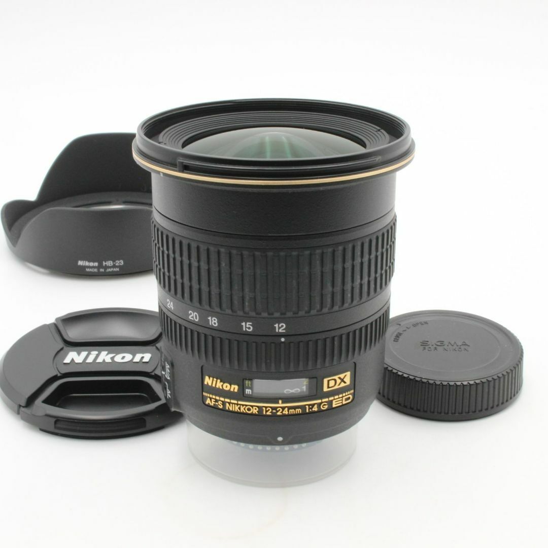 Nikon - 【極美品】 Nikon ニコン DX AF-S 12-24mm f4 G EDの Nikon - 【極美品】 Nikon ニコン DX AF-S 12-24mm f4 G EDの
