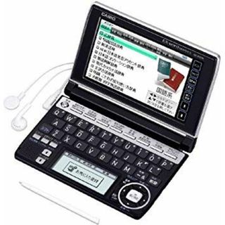 CASIO Ex-word 電子辞書 XD-A6500BK ブラック 多辞書総合モデル ツインタッチパネル 音声対応 100コンテンツ 日本文学300作品/世界文学100作品収 wyw801m(その他)