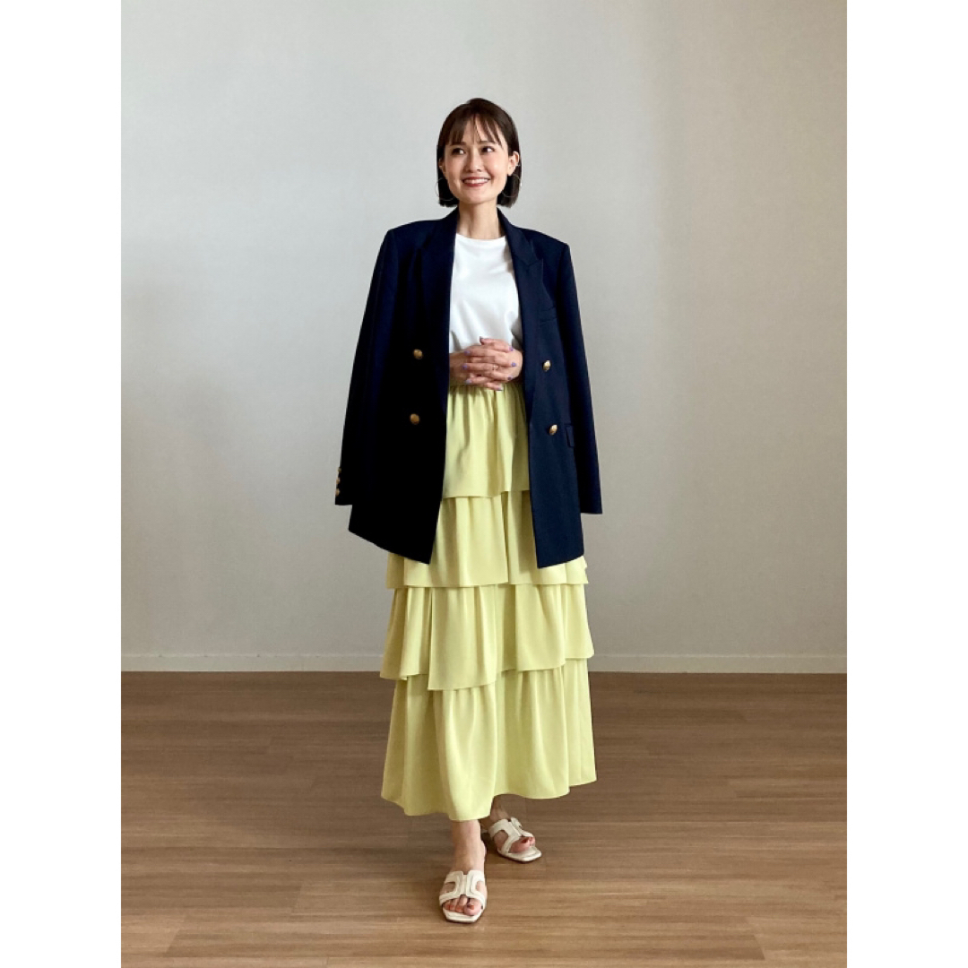 PLST - 極美品☆プラステ ダブルブレストジャケット 紺ブレ 金 PLST - 極美品☆プラステ ダブルブレストジャケット 紺ブレ 金