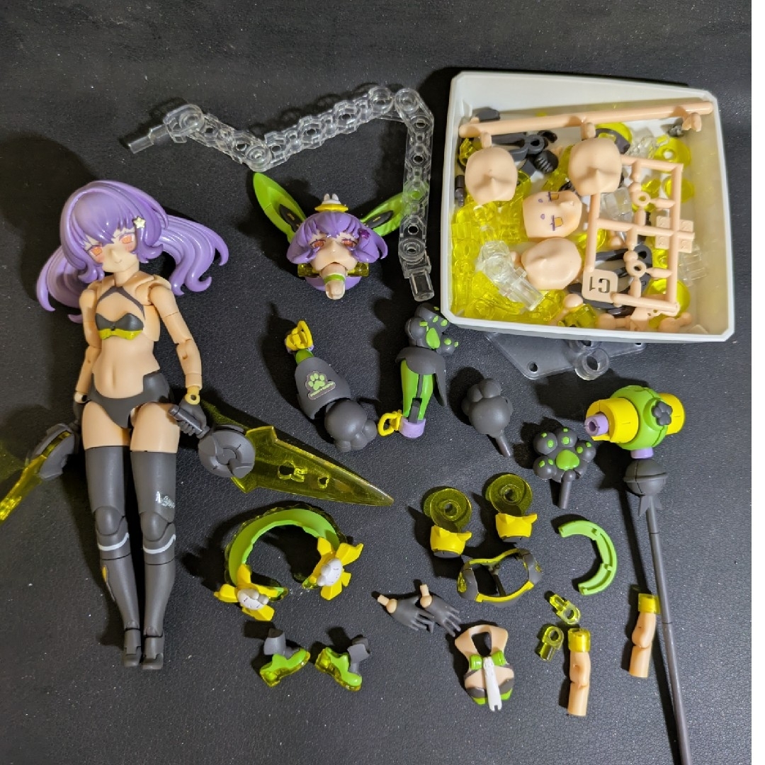 KOTOBUKIYA(コトブキヤ)の[メガミデバイス]プニモフ トゥ 塗装完成品 エンタメ/ホビーのおもちゃ/ぬいぐるみ(模型/プラモデル)の商品写真