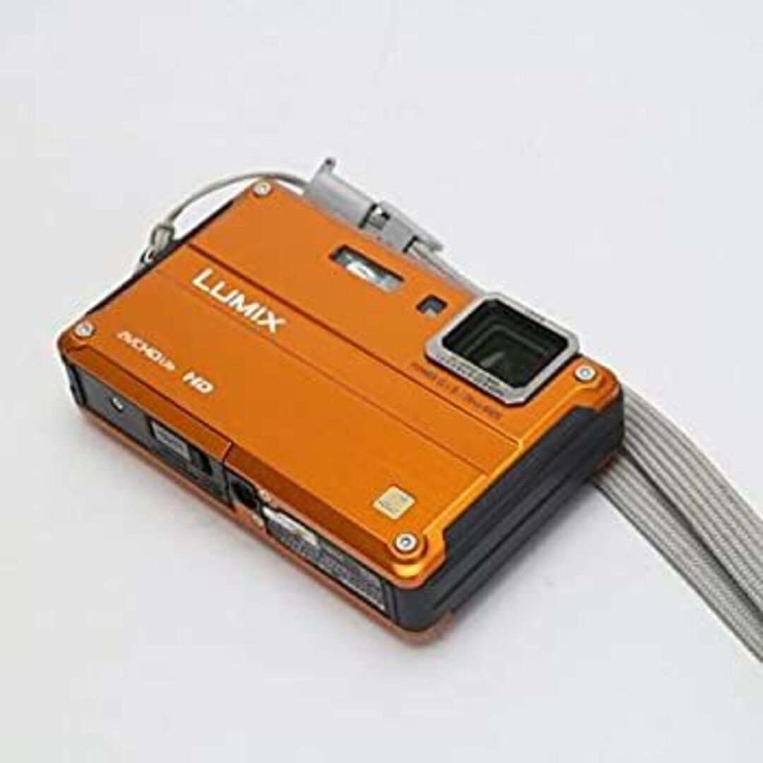 パナソニック デジタルカメラ ルミックス サンライズオレンジ DMC-FT2-D スマホ/家電/カメラのカメラ(コンパクトデジタルカメラ)の商品写真