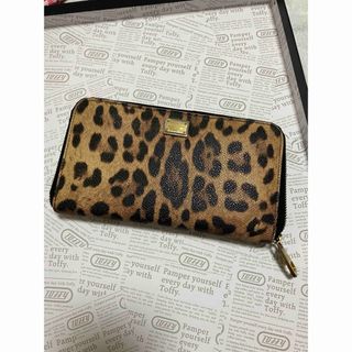 DOLCE&GABBANA - 美品 ドルチェ&ガッバーナ 長財布 レオパード柄 DOLCE&GABBANA - 美品 ドルチェ&ガッバーナ 長財布 レオパード柄