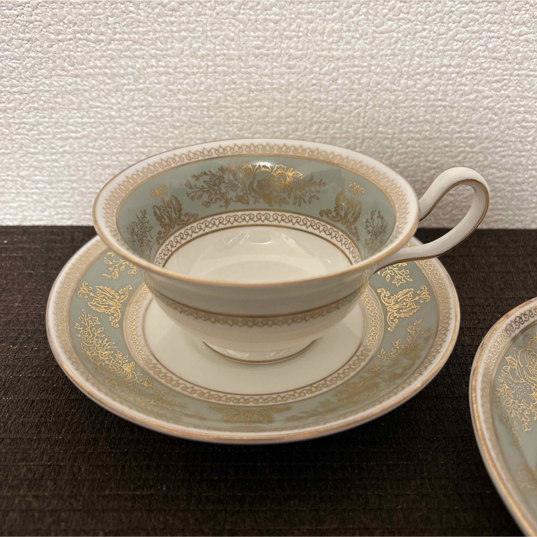 WEDGWOOD - ウェッジウッド コロンビア セージグリーン ピオニー WEDGWOOD - ウェッジウッド コロンビア セージグリーン ピオニー
