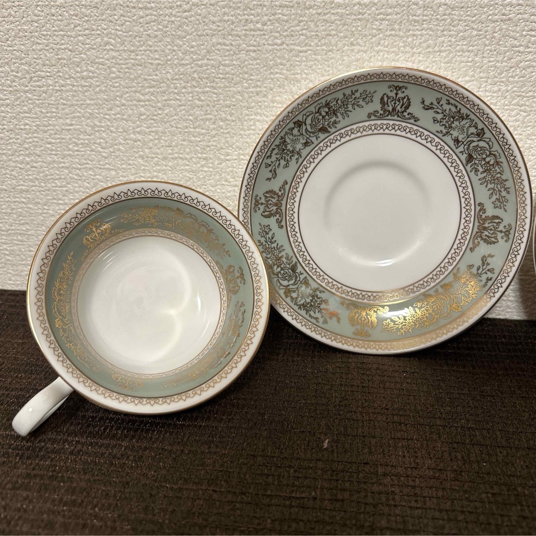 WEDGWOOD - ウェッジウッド コロンビア セージグリーン ピオニー WEDGWOOD - ウェッジウッド コロンビア セージグリーン ピオニー