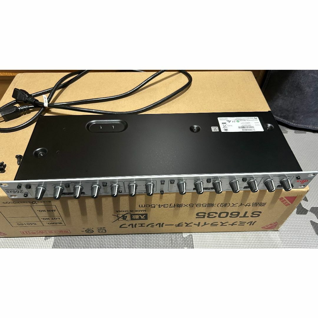 dbx 266xs ステレオコンプレッサー/ゲート【即購入OK】の通販 by dbx 266xs ステレオコンプレッサー/ゲート【即購入OK】の通販 by