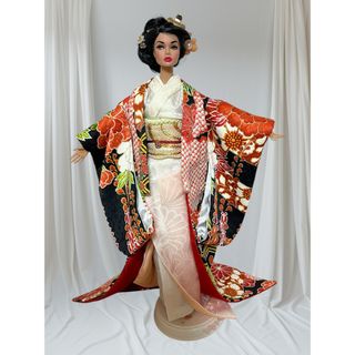 chuchu doll HINAロイヤルチェックボーイYUMEガール2体セットの chuchu doll HINAロイヤルチェックボーイYUMEガール2体セットの