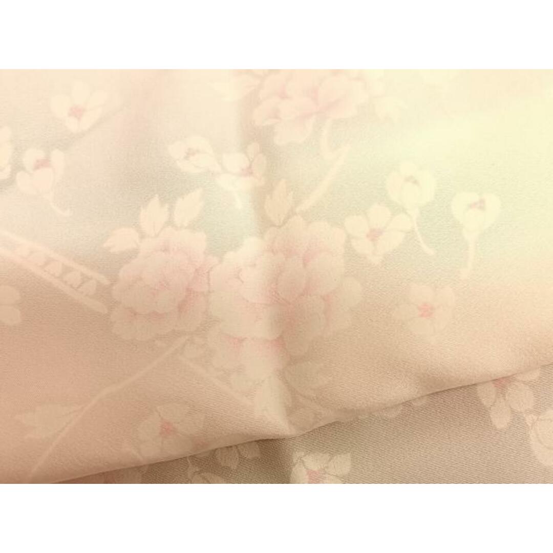 平和屋着物□長襦袢 袷 枝花文 暈し染め 半衿刺繍 正絹 逸品 平和屋着物□長襦袢 袷 枝花文 暈し染め 半衿刺繍 正絹 逸品