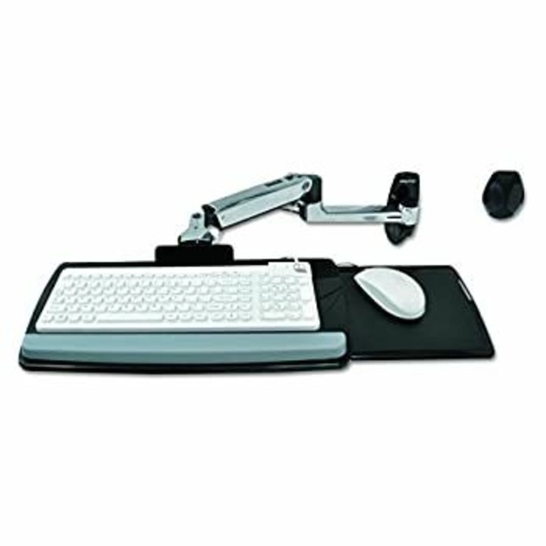 エルゴトロン LX キーボード用アーム トレイ付 45-246-026 スマホ/家電/カメラのPC/タブレット(PC周辺機器)の商品写真