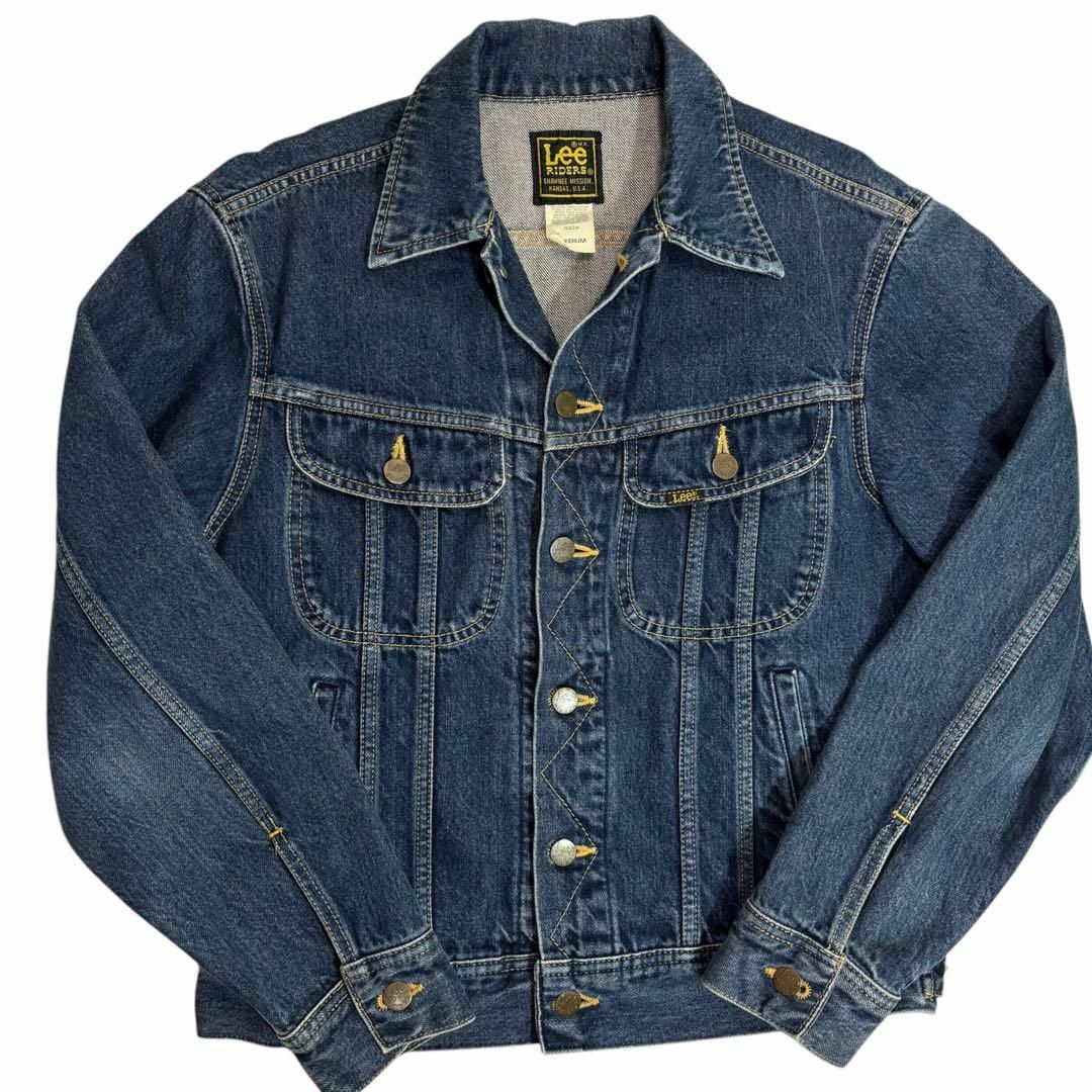 Lee - 【極美品】Lee 0424 101J 復刻 90s デニムジャケット 濃紺 Lee - 【極美品】Lee 0424 101J 復刻 90s デニムジャケット 濃紺