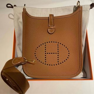 HERMES - エルメス ショルダーバッグ エブリンTPM ブルーイドラ HERMES - エルメス ショルダーバッグ エブリンTPM ブルーイドラ
