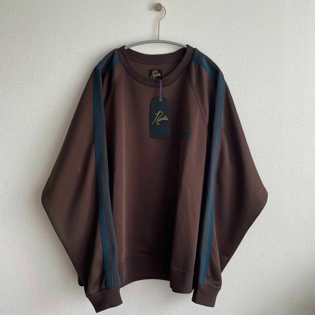 Needles - クルーネックシャツ XL ブラウン ブルー needles Needles - クルーネックシャツ XL ブラウン ブルー needles
