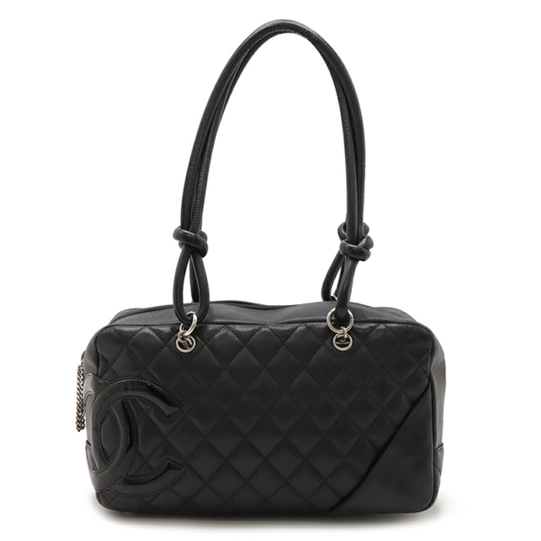 CHANEL - CHANEL シャネル カンボンライン ボウリングバッグ CHANEL - CHANEL シャネル カンボンライン ボウリングバッグ