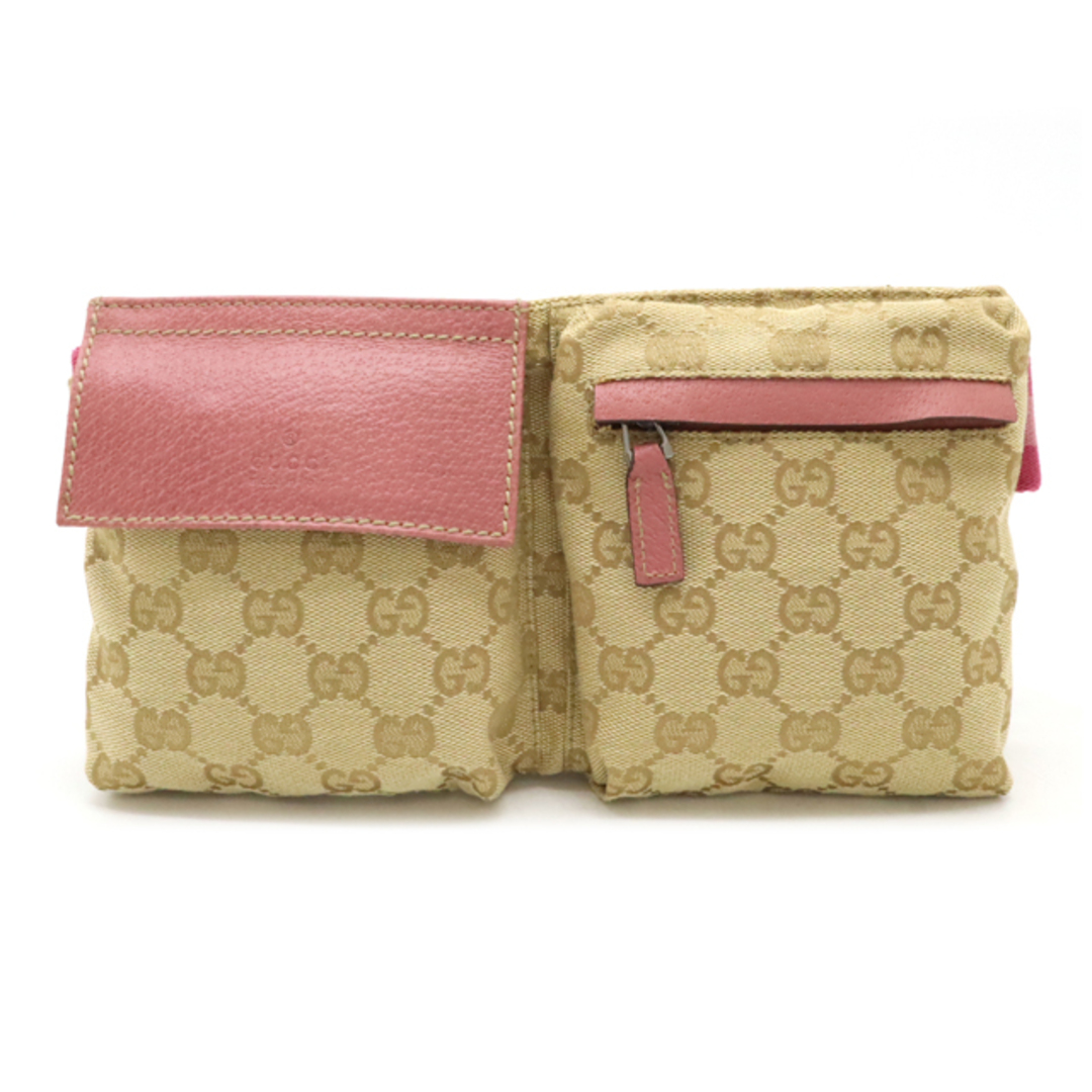 GUCCI - GUCCI グッチ GGキャンバス ウエストポーチ ウエスト GUCCI - GUCCI グッチ GGキャンバス ウエストポーチ ウエスト