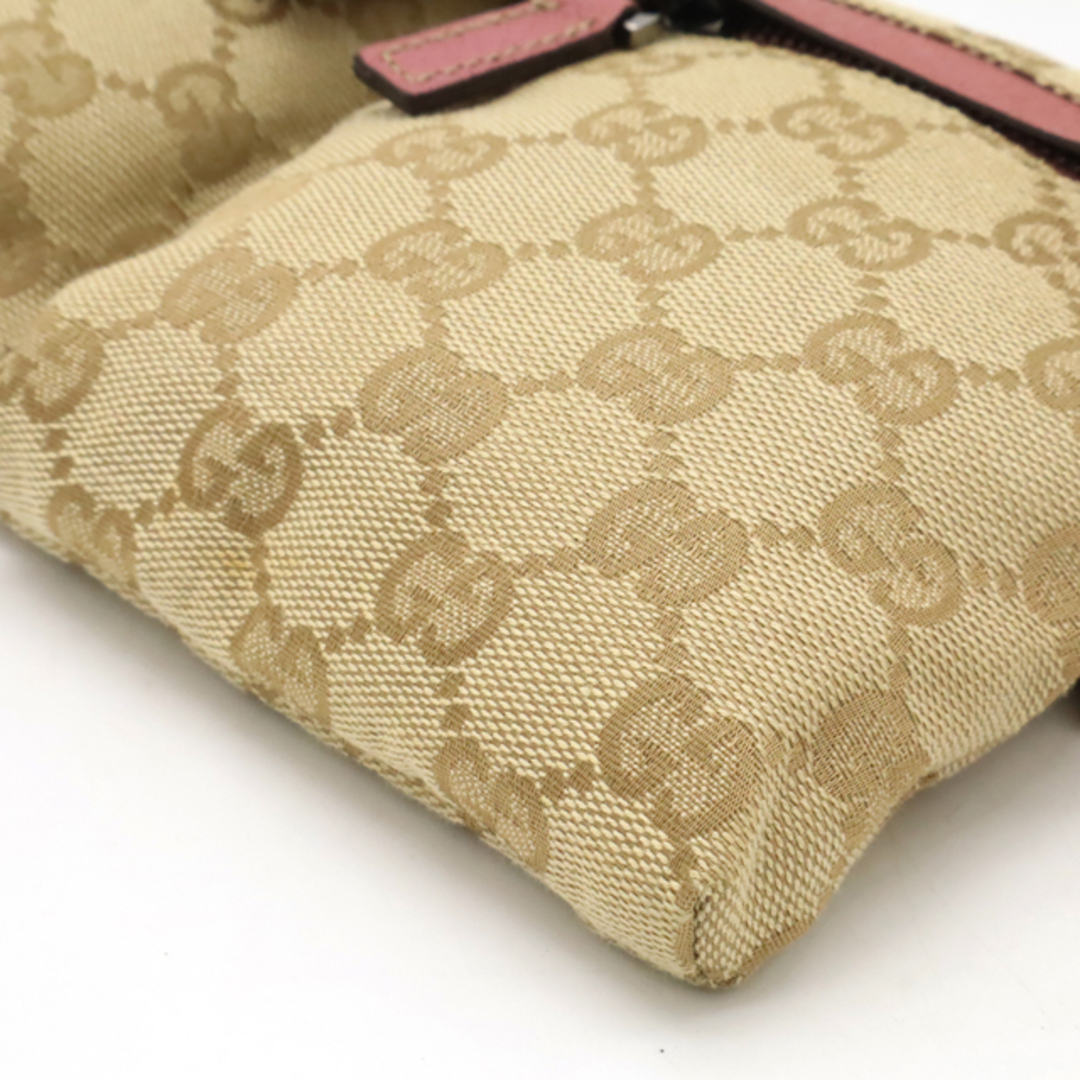 GUCCI - GUCCI グッチ GGキャンバス ウエストポーチ ウエスト GUCCI - GUCCI グッチ GGキャンバス ウエストポーチ ウエスト